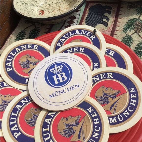 🍻 PROST Vintage German Bar Coasters Set of 8 Prost! - Picture 4 of 16